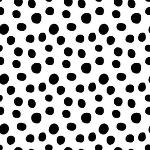 Dots - Black, White