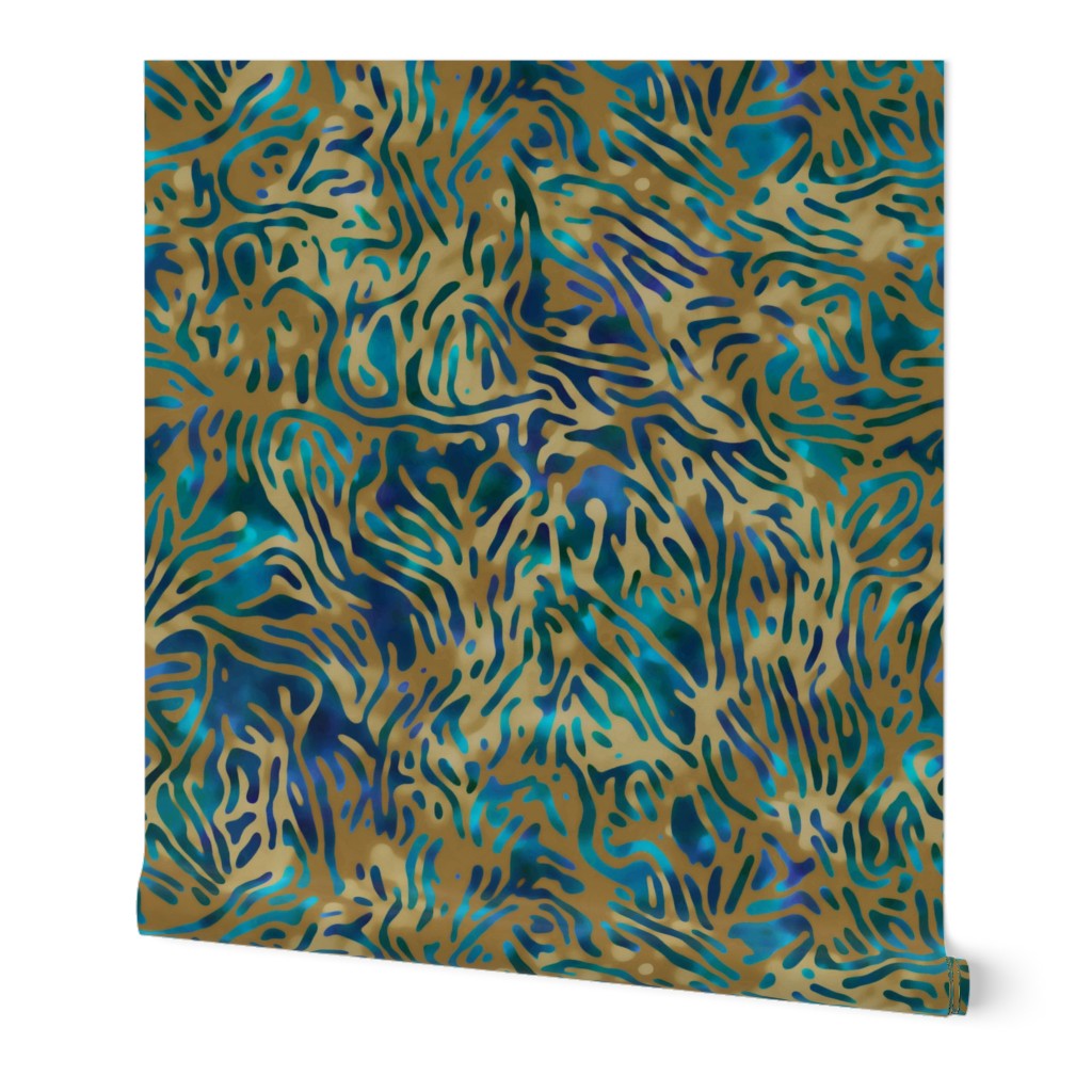 seaweed and surf batik