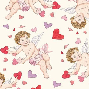 Cupids and Hearts