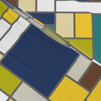 Mondrian in trendy hues II