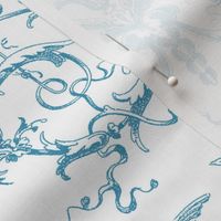 Capetian Toile aqua 1