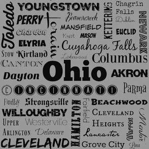 Ohio cities 2, standard gray