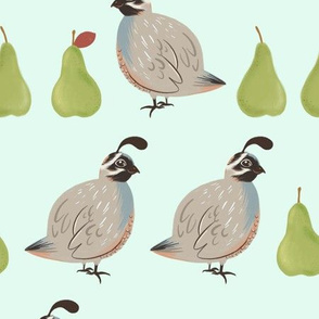 Partridges and Pears