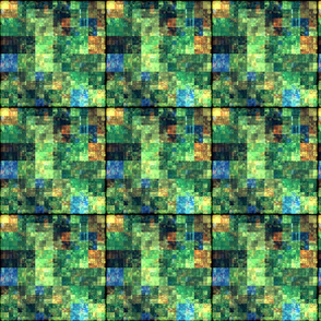 Bejeweled Green Mosaic T