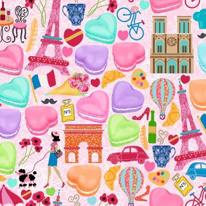 I love Paris Pink