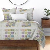 Modern quilt calendar 2012