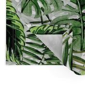 24" Bohemian  Hand Drawn Tropical Jungle Garden