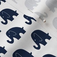 Little Navy Elephants