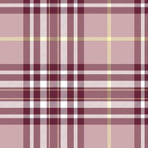 Southdown tartan - 6" custom pink