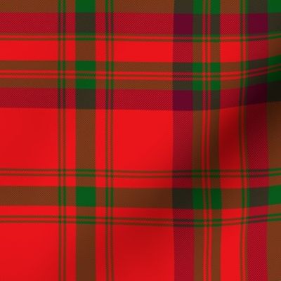 Matheson dress tartan of 1850, 12"