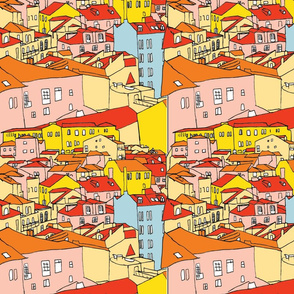 Lisbon Portugal Pattern