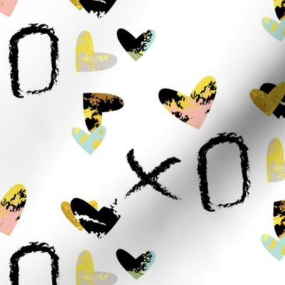 Heart Gold XOXO