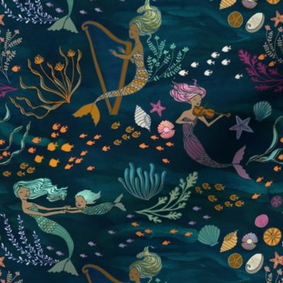 Mermaid Music - medium scale
