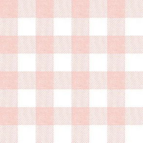 Pink plaid - safari (pink) wholecloth coordinate