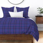 Mostly Blue Plaid with Red and Navy