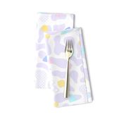 Pastel fun cow print- purple