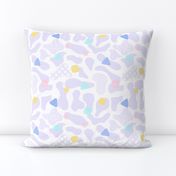 Pastel fun cow print- purple