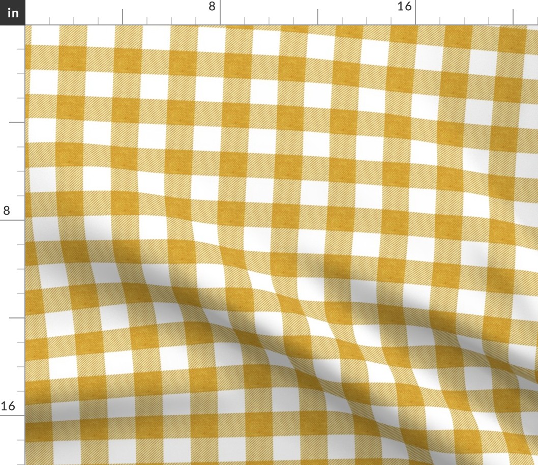 Mustard plaid - safari (mustard and grey) wholecloth coordinate