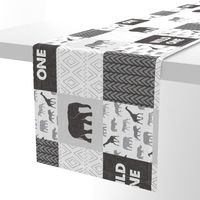 Wild One - Safari Wholecloth - monochrome (90)