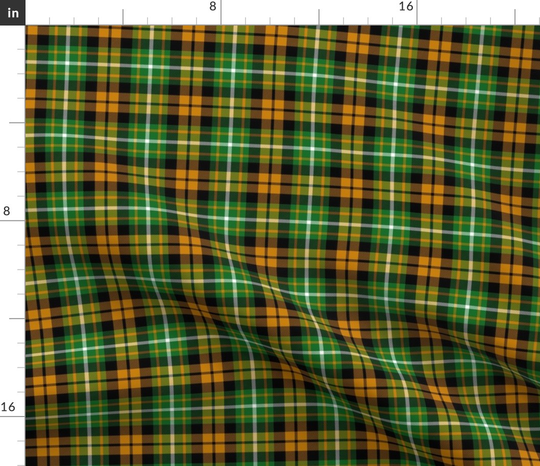 Ramsay orange fashion tartan, 3"