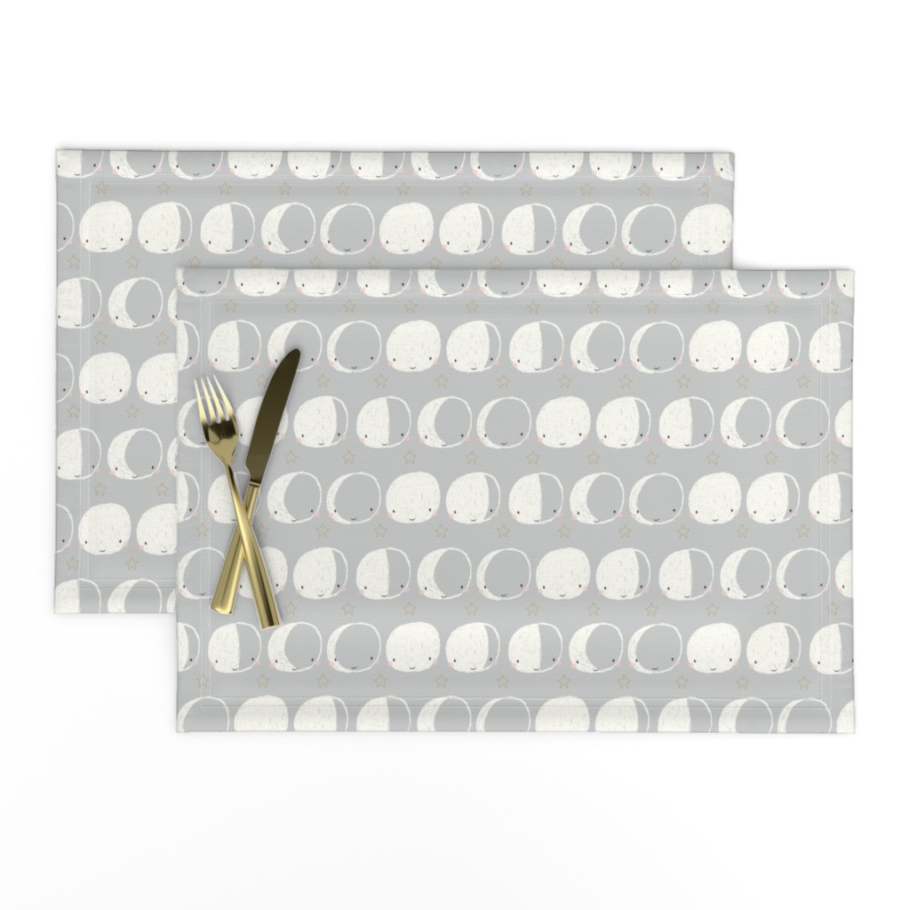 moon phases gray