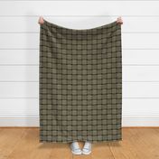 olive brown-basket weave