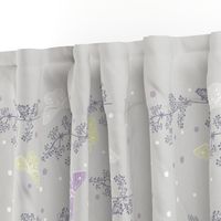 Tea Towel Butterfly Field