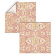 24" LARGE Blush Kilim; Sponge Texture