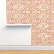 24" LARGE Blush Kilim; Sponge Texture