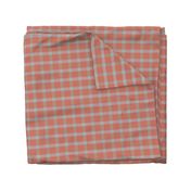 plaid-mars coral grey