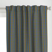 plaid blue teal olive brown