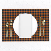 plaid camp orange navy