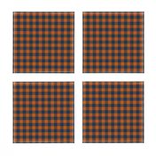 plaid camp orange navy