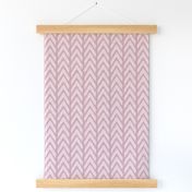 Organic Chevron - Safari Wholecloth Mauve coordinate