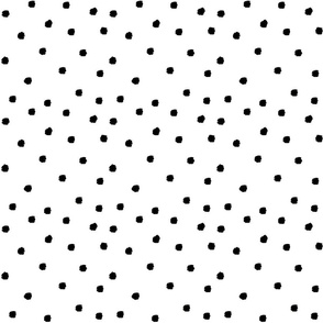 Paint Dots - black on white