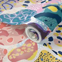 Sea Slug Animal Print - Fat Quarter Scale