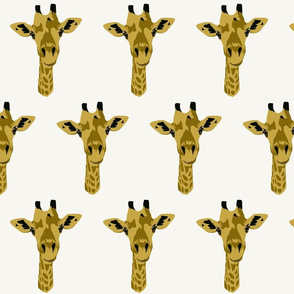 Geoffrey the giraffe in eggshell