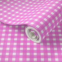 Classic Rockabilly Gingham in Bubblegum Pink