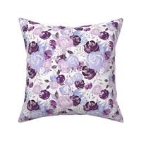 Purple floral explosion