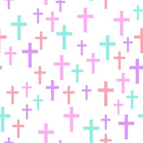 Crosses in multi colors - LAD19