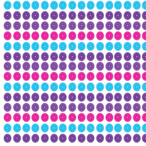 Spirals Geometric Pattern Pink Purple Blue