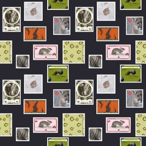 Wild Animal Stamps