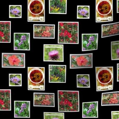 Flower Photography Postage Stamps