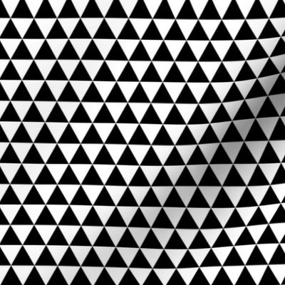 Black & White Triangles small