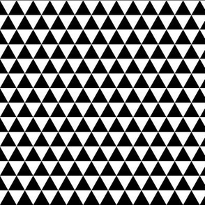 Black & White Triangles small