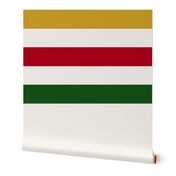camp blanket, 1.5-inch stripes widthwise