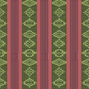 Knitted Snakeskin Stripe | Cider Apple