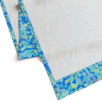 Random Squares Aegean Blue 150L