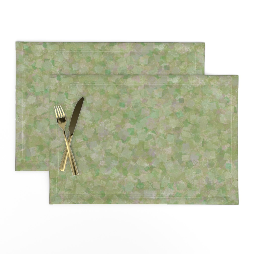 Random Squares Pale Olive Green 150L