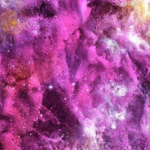 SEA FOAM NEBULA bubbles PINK FUCHSIA